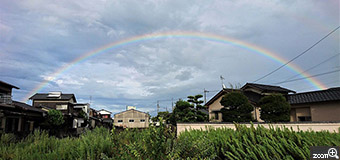 はな／愛媛県今治市　「虹」　かなり大きな虹でした