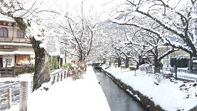 哲学の道・雪.JPG