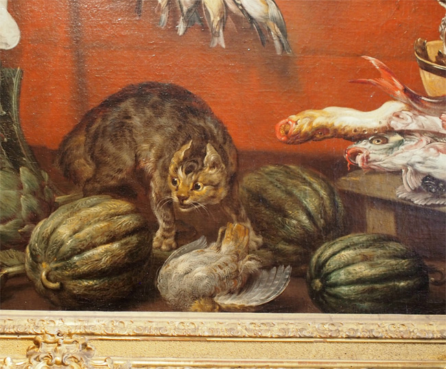 エルミタージュ美術館 絵画の猫さん2511.jpg