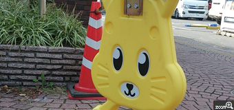 くるりん／愛知県名古屋市　「はたらくうさぎちゃん」　いつもみんなの安全を見守ってくれている、かわいいうさぎちゃんです