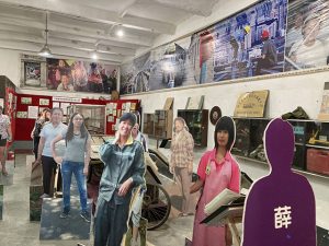 北京で５月中旬、出稼ぎ労働者を紹介した閉館直前の博物館＝新貝憲弘撮影